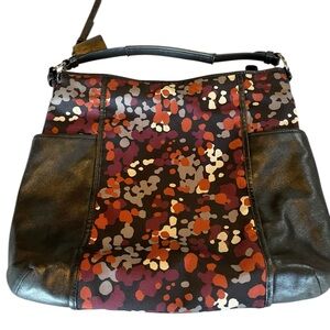 Coach Park Splatter Shoulder Bag